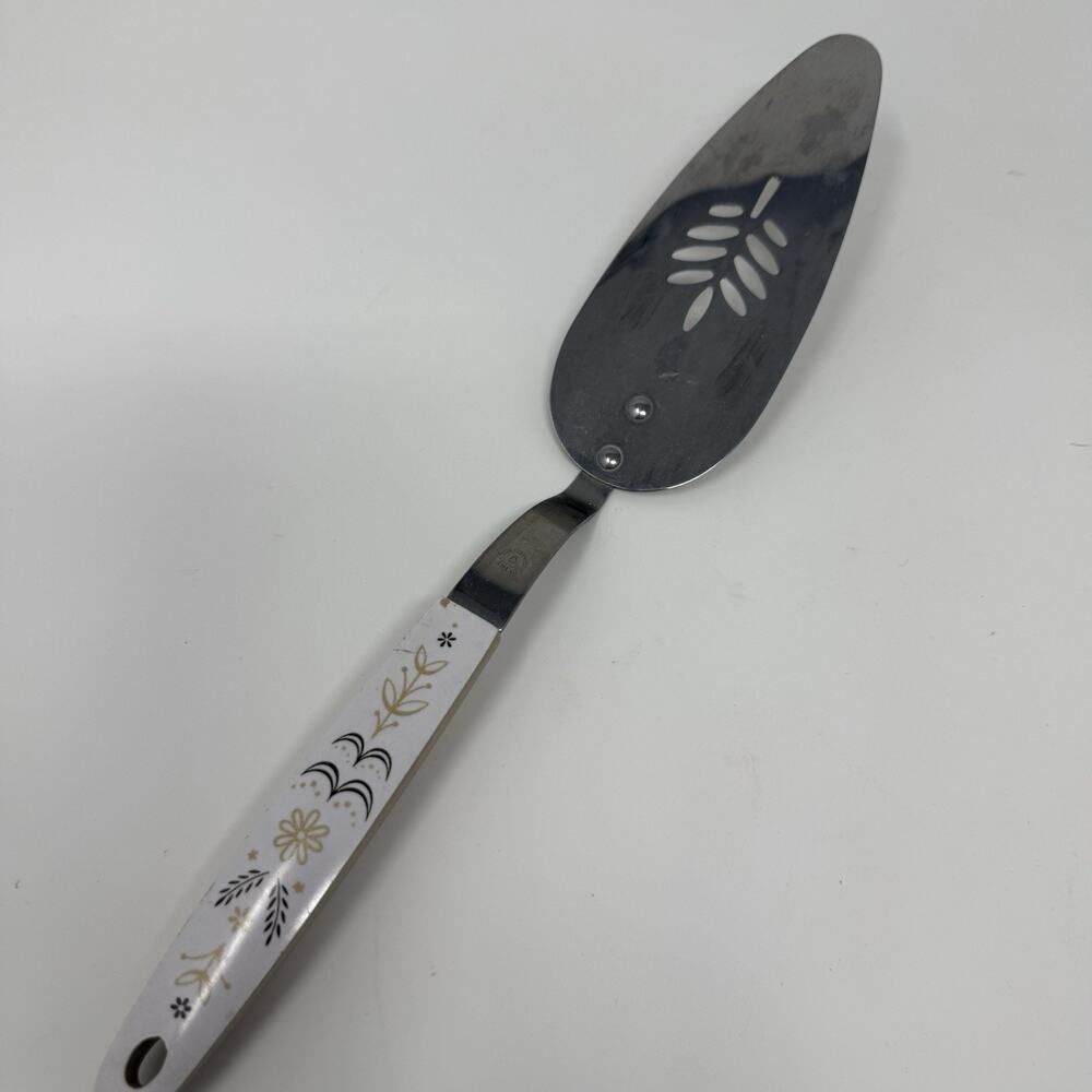 Vintage Flint Harvest Wheat Arrowhead Stainless Steel & Plastic Pie Cake Server